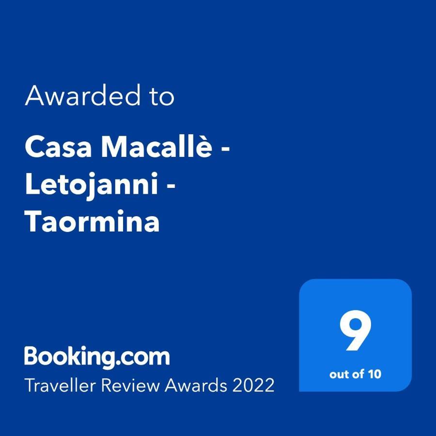 Casa Macalle - Letojanni - Taormina Екстер'єр фото